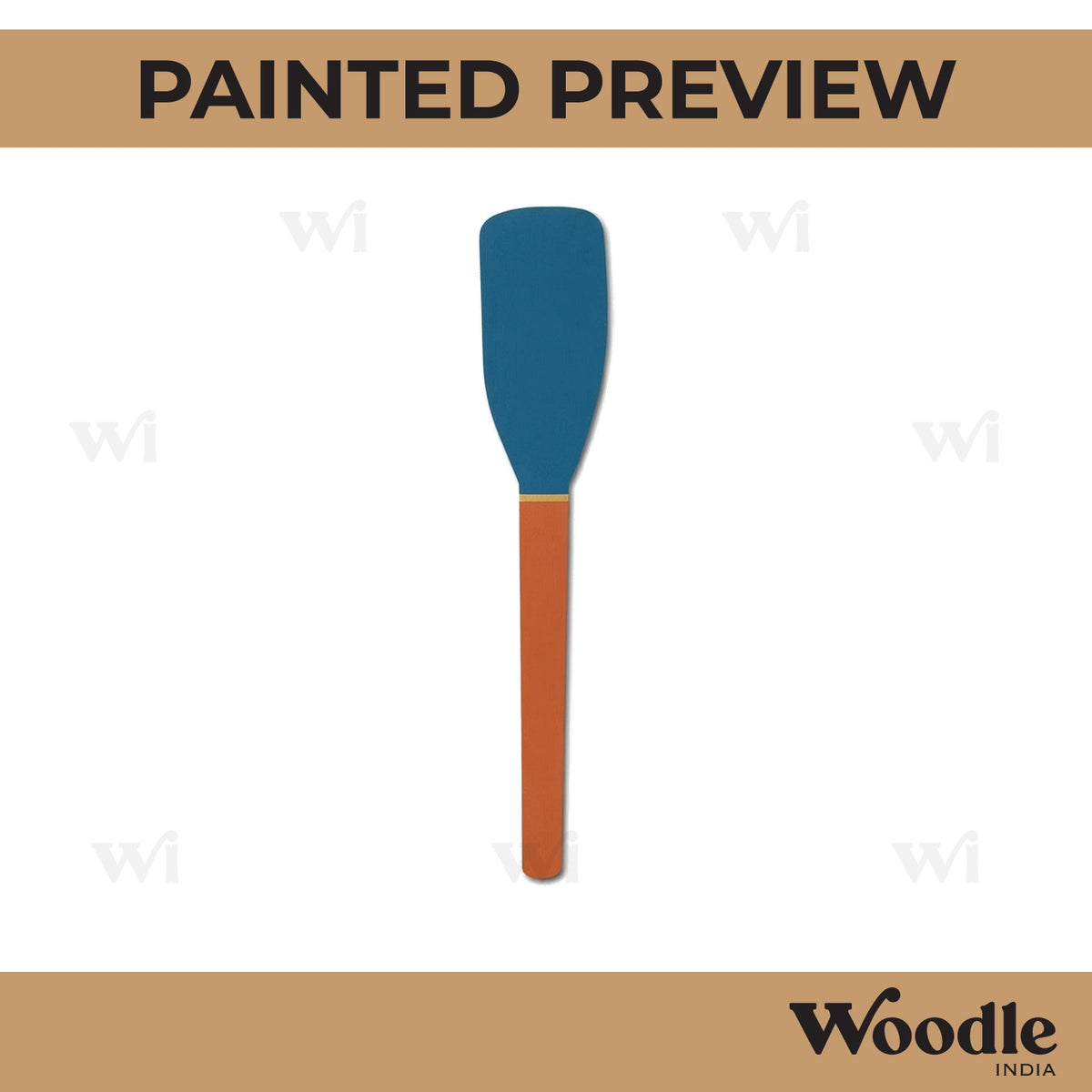 Large Spoon Cutout MDF Design 1