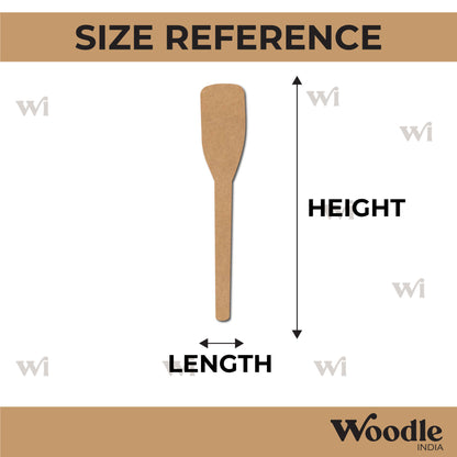 Large Spoon Cutout MDF Design 1