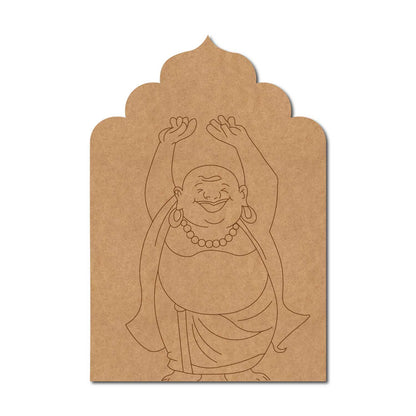 Laughing Buddha Jharokha Pre Marked MDF Design 1