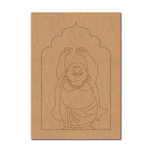 Laughing Buddha Jharokha Pre Marked MDF Design 2