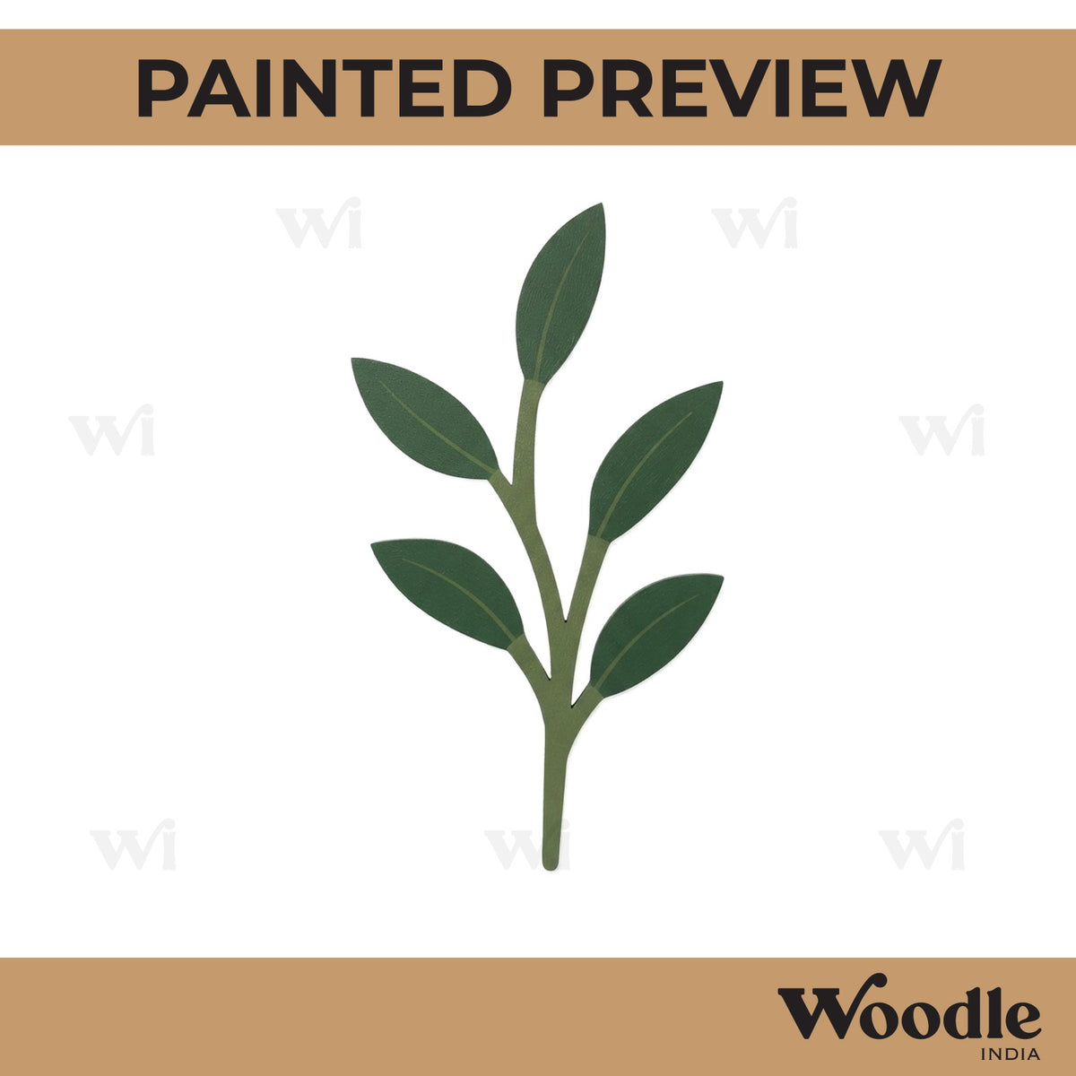 Leaf Cutout MDF Design 11