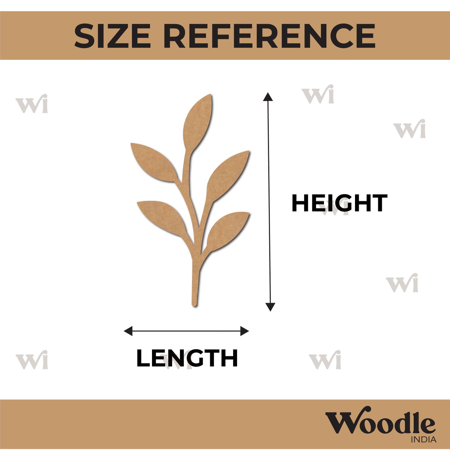Leaf Cutout MDF Design 11