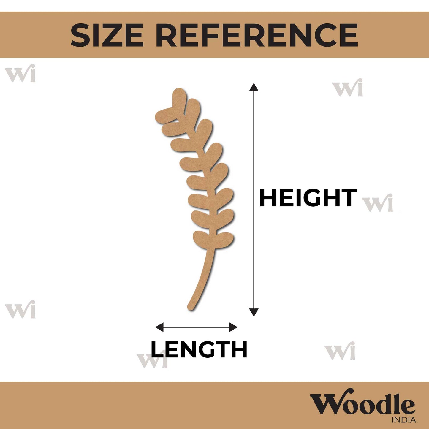 Leaf Cutout MDF Design 13