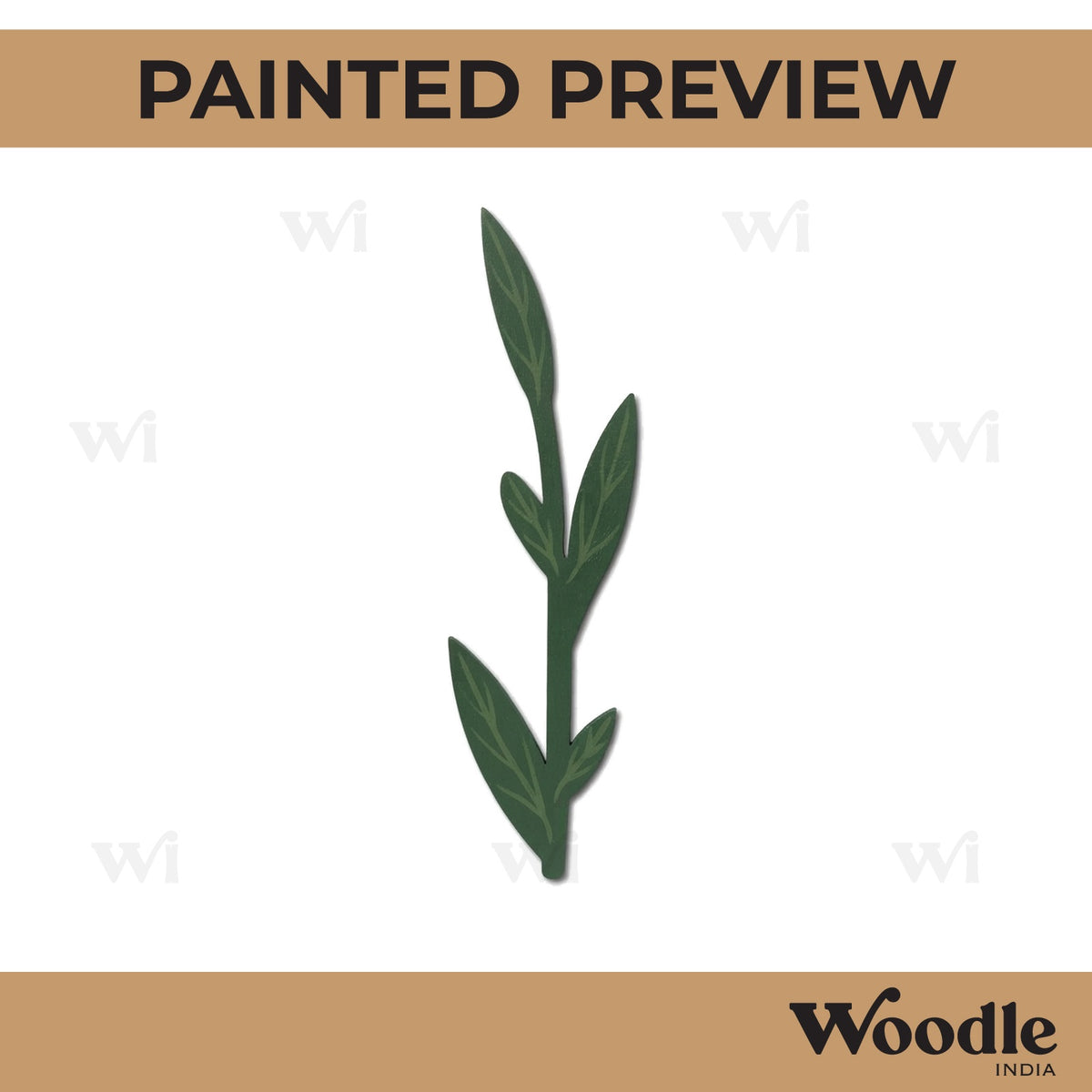 Leaf Cutout MDF Design 14
