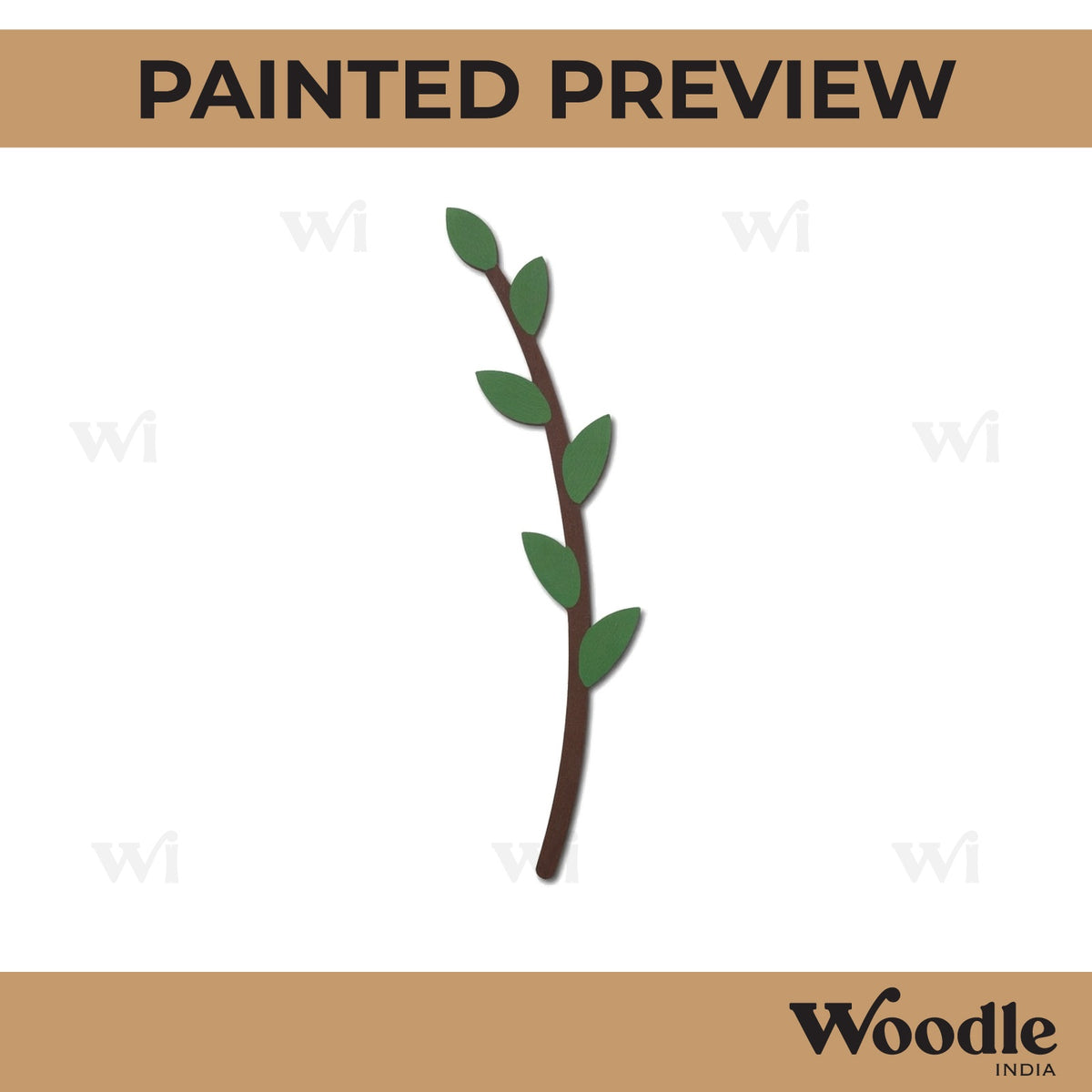 Leaf Cutout MDF Design 15