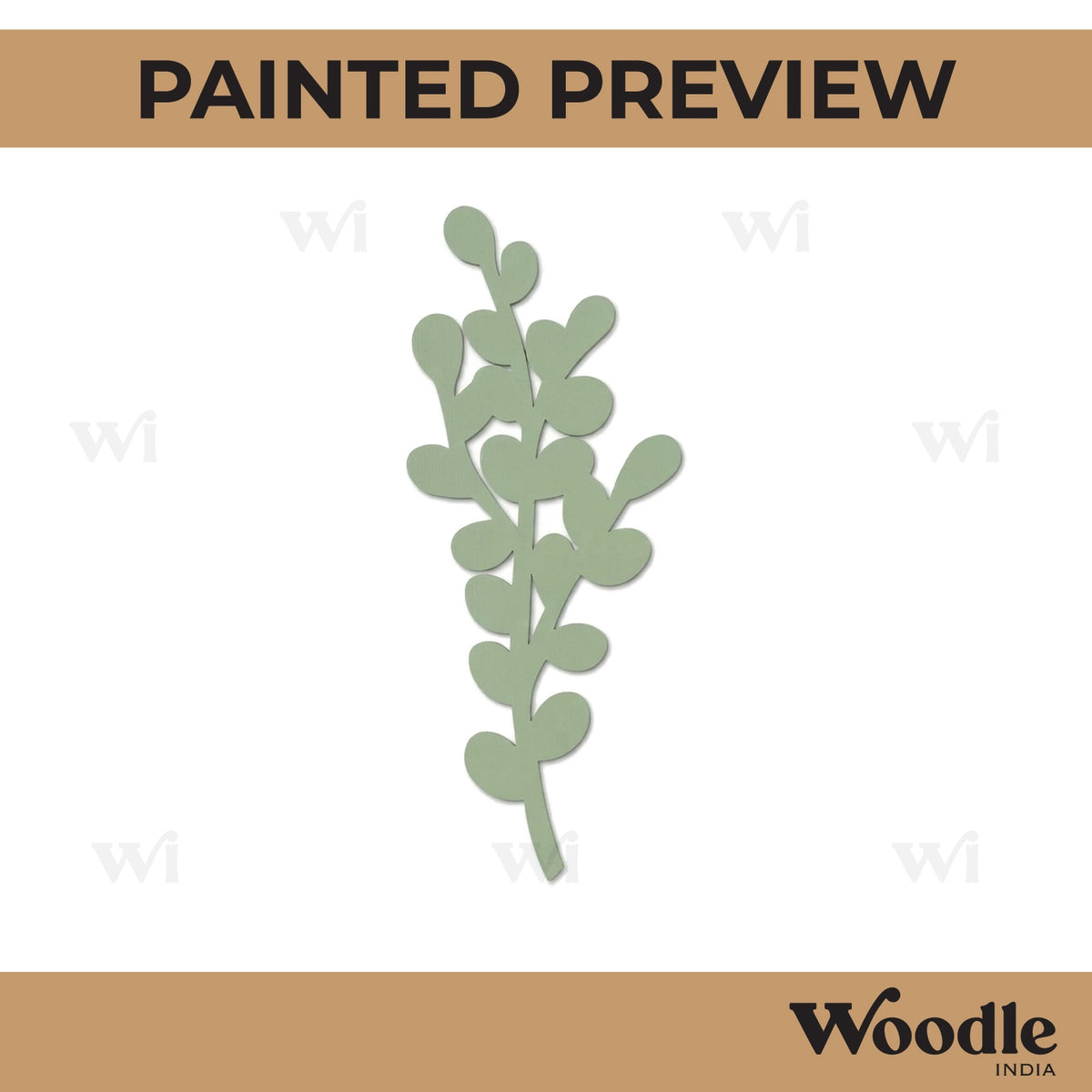 Leaf Cutout MDF Design 18