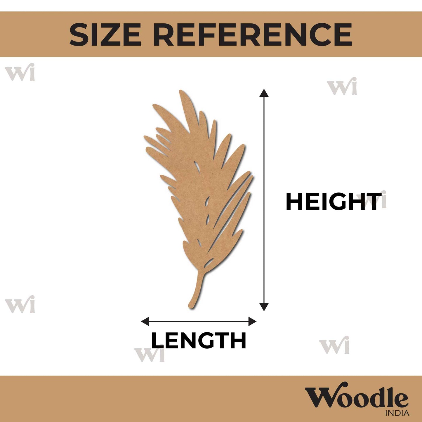 Leaf Cutout MDF Design 19