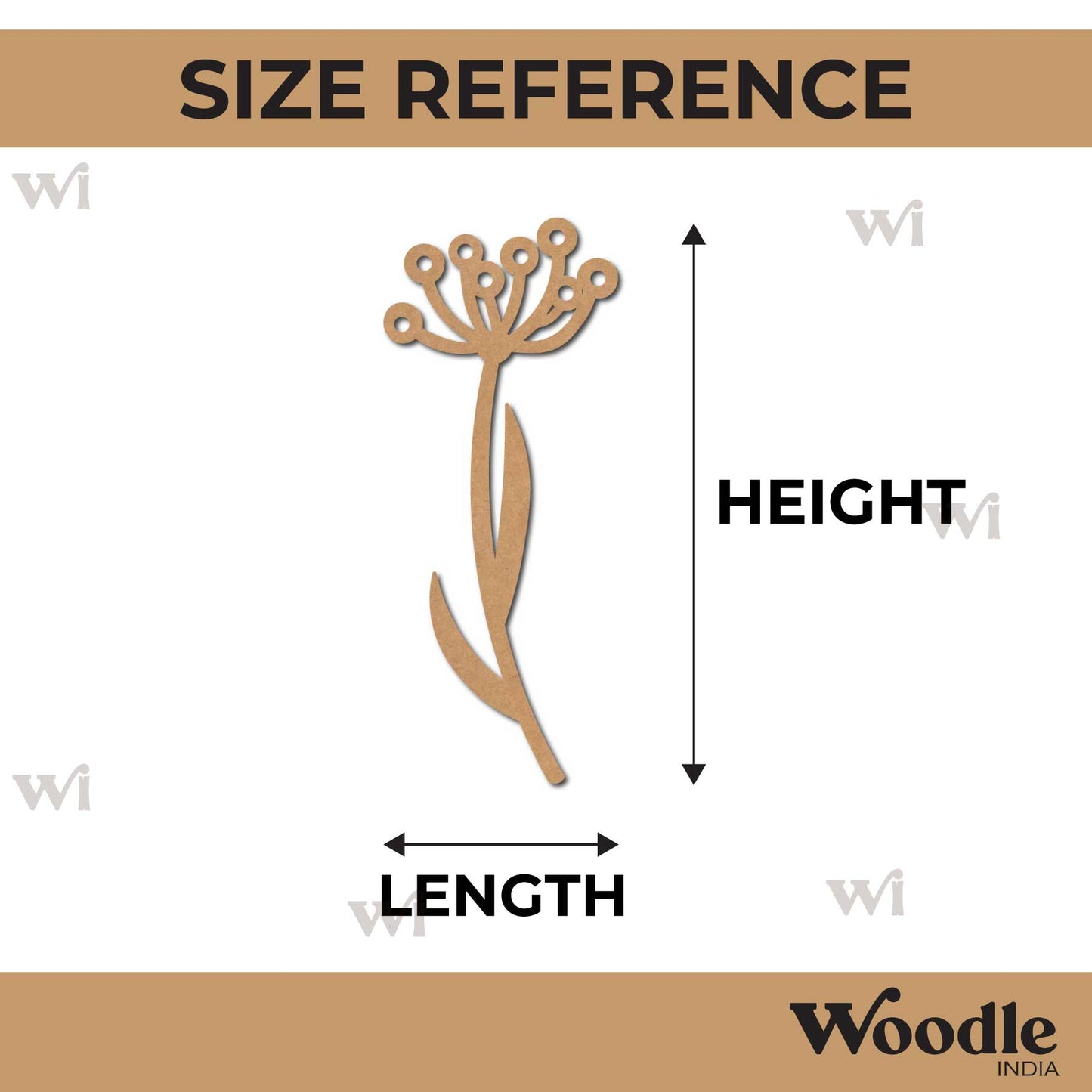 Leaf Cutout MDF Design 20