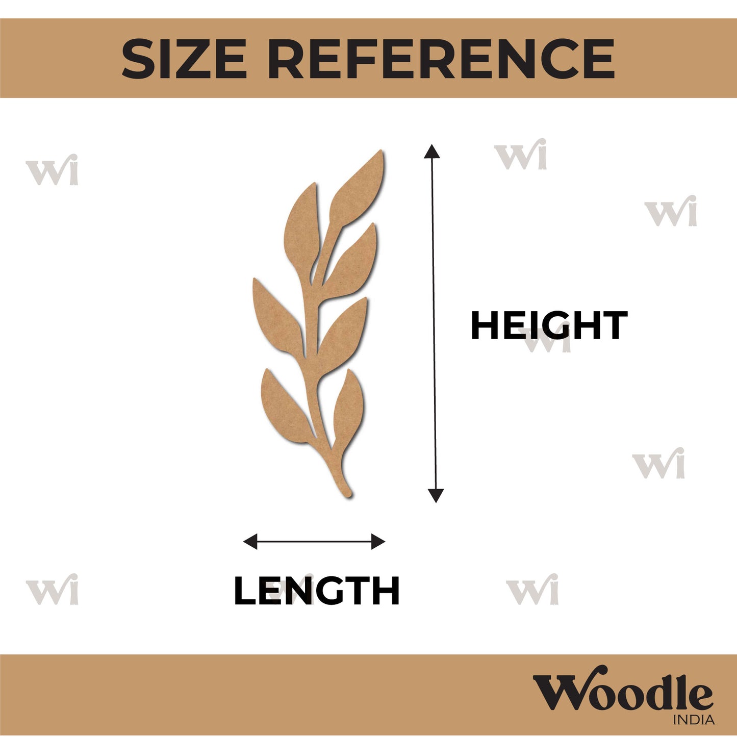 Leaf Cutout MDF Design 22