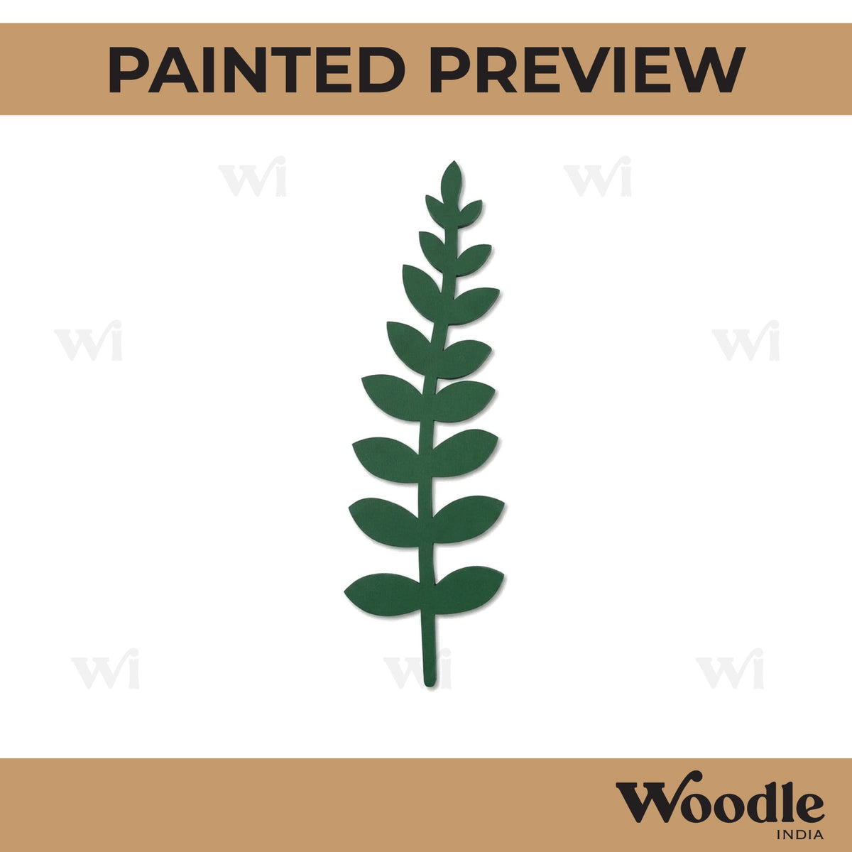 Leaf Cutout MDF Design 27