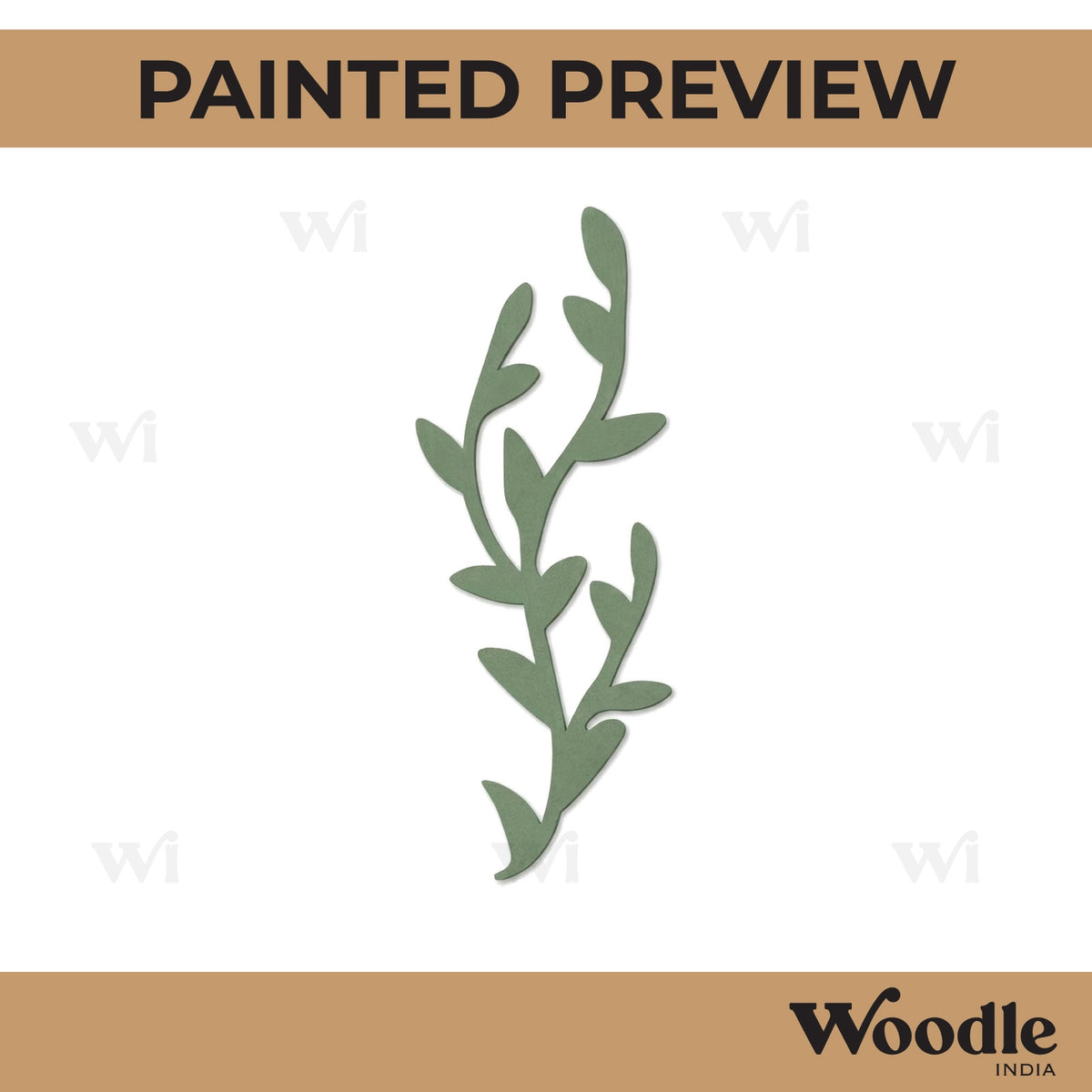 Leaf Cutout MDF Design 28