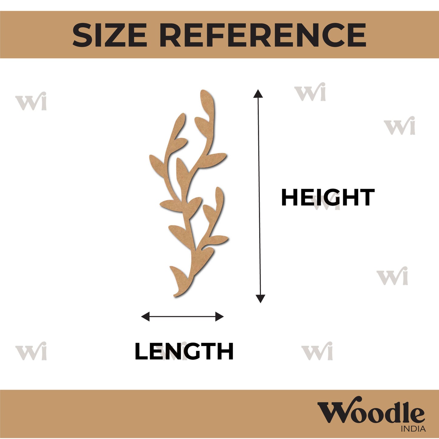 Leaf Cutout MDF Design 28