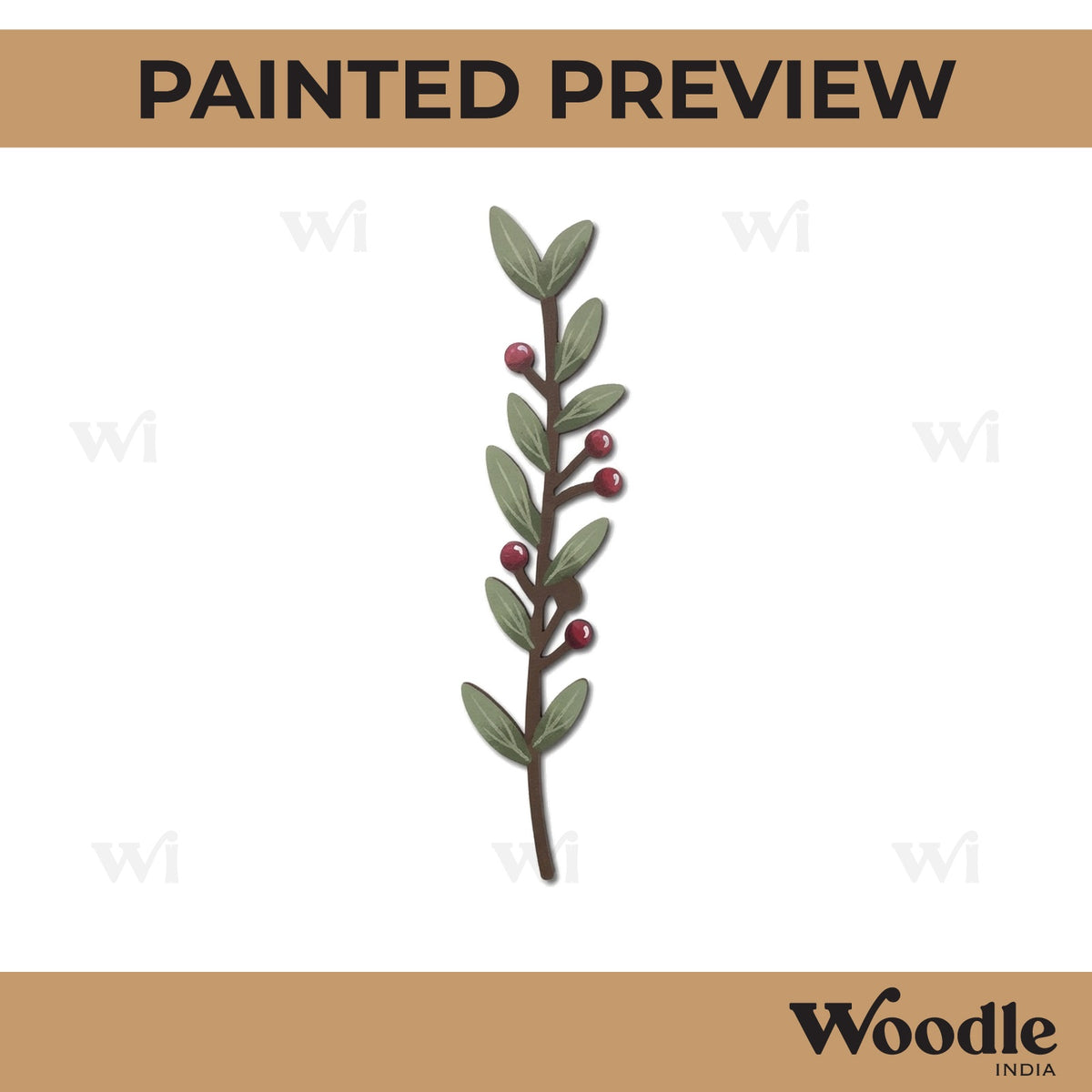 Leaf Cutout MDF Design 30