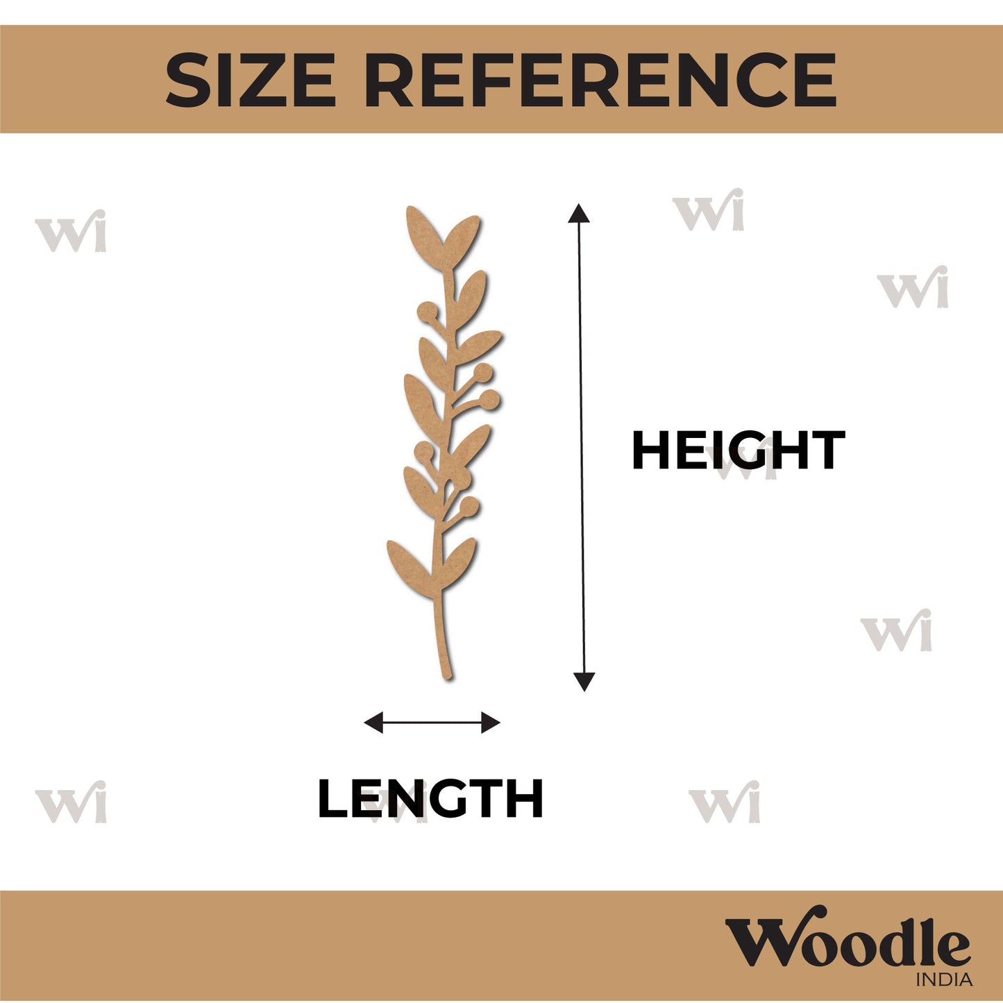 Leaf Cutout MDF Design 30