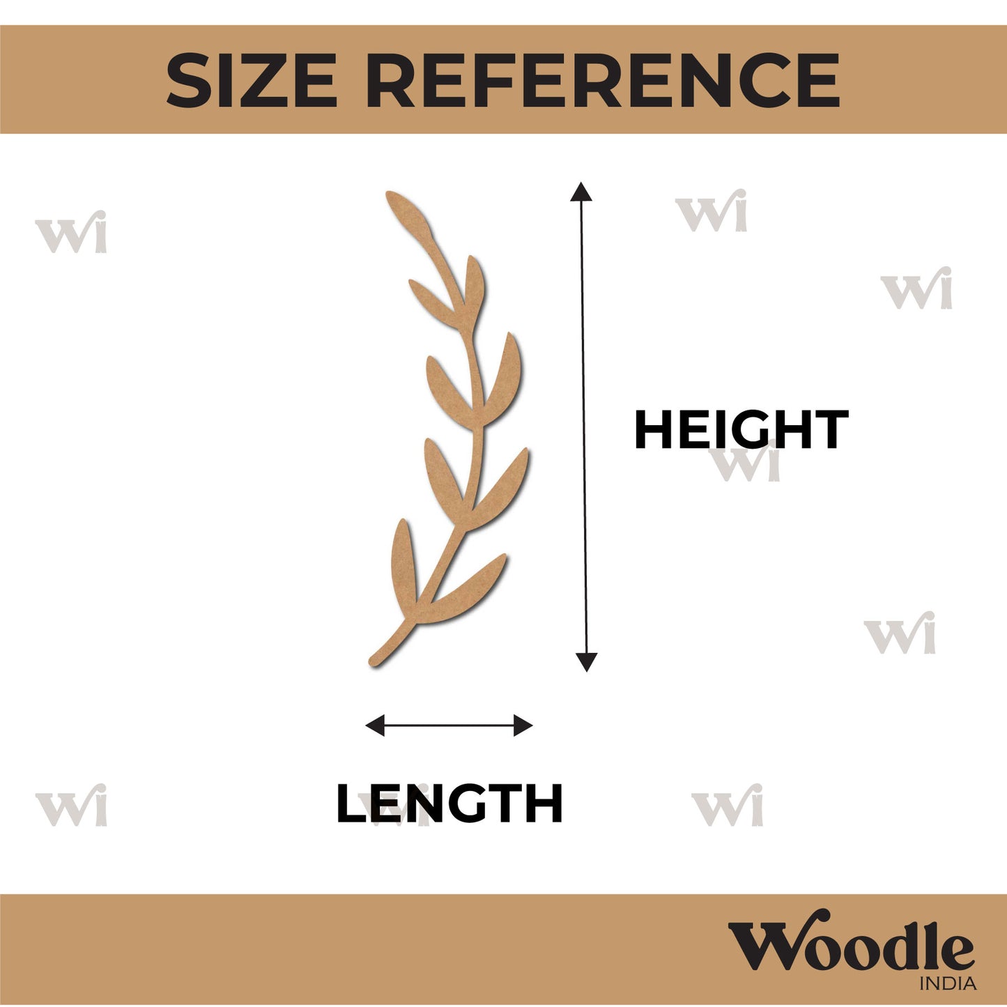 Leaf Cutout MDF Design 31