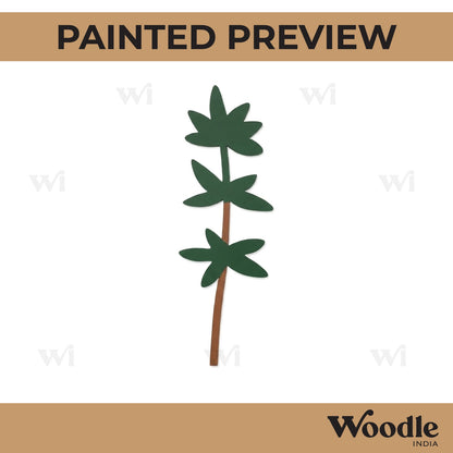 Leaf Cutout MDF Design 32