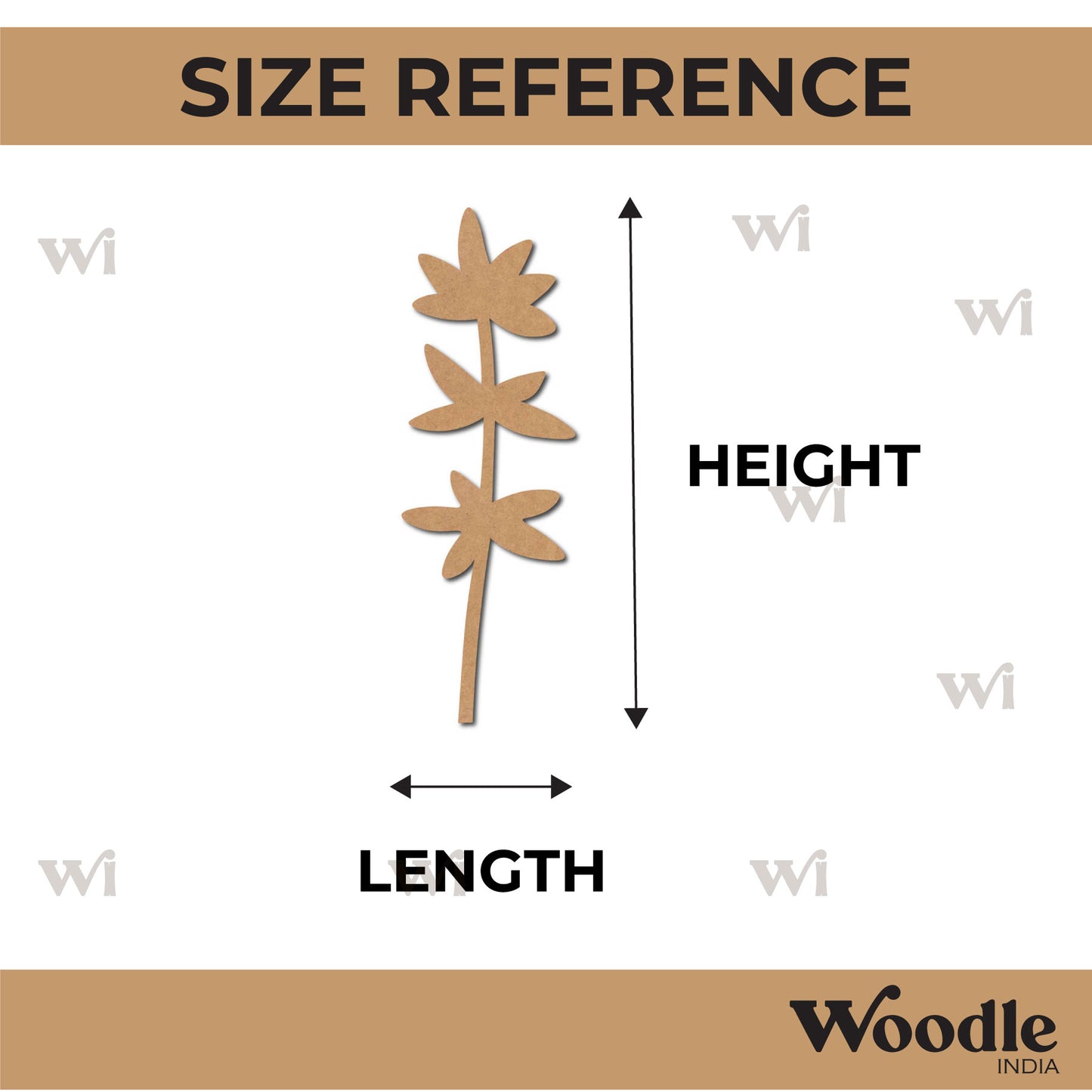 Leaf Cutout MDF Design 32