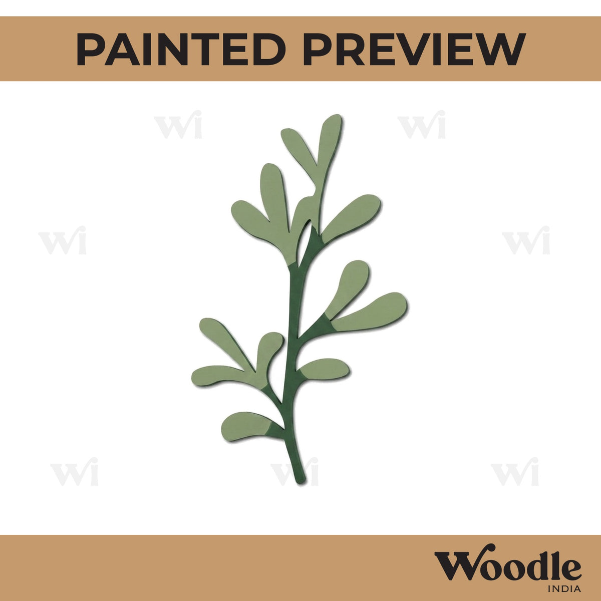Leaf Cutout MDF Design 33