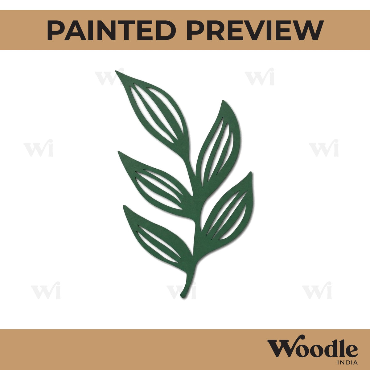 Leaf Cutout MDF Design 37