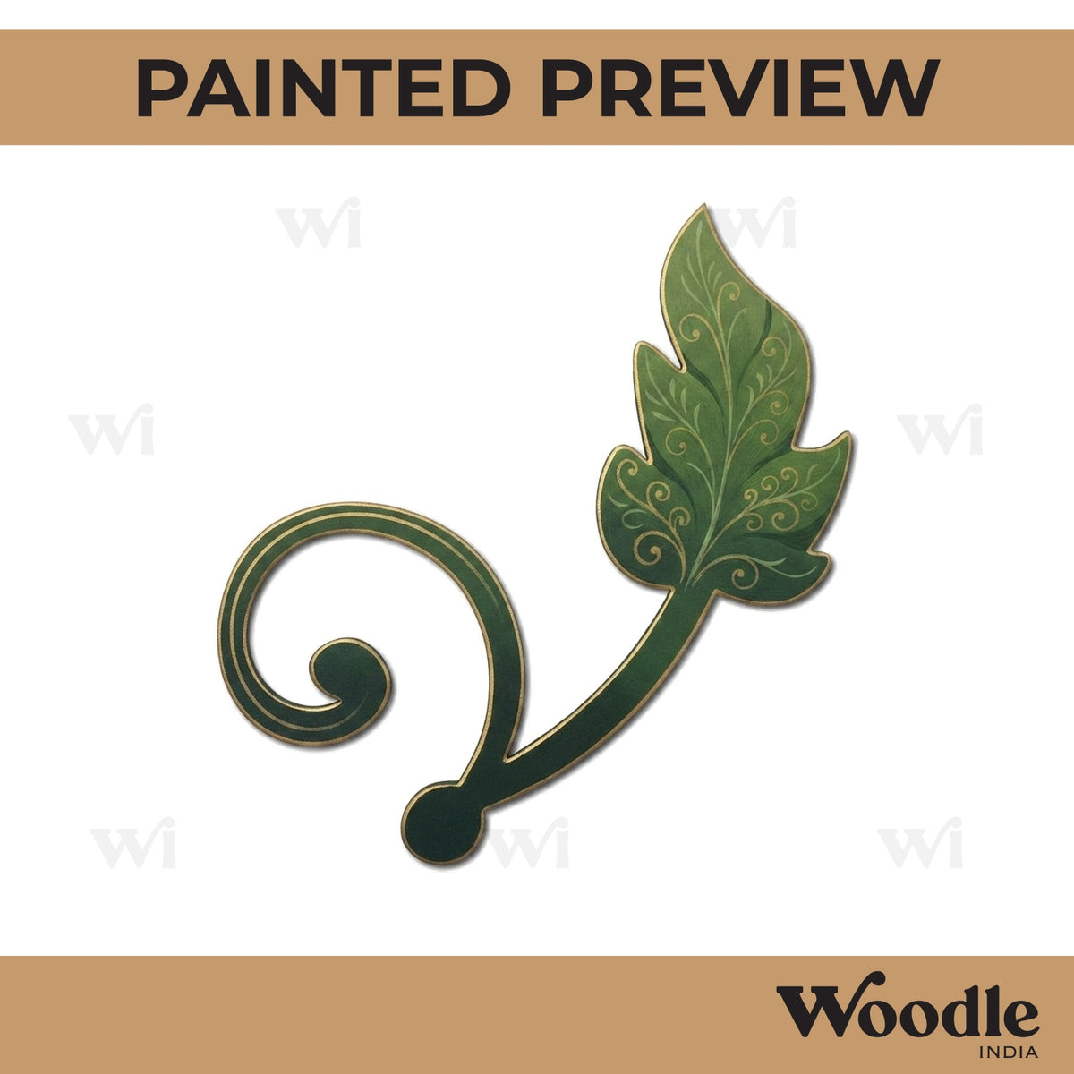 Leaf Cutout MDF Design 38