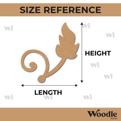 Leaf Cutout MDF Design 38