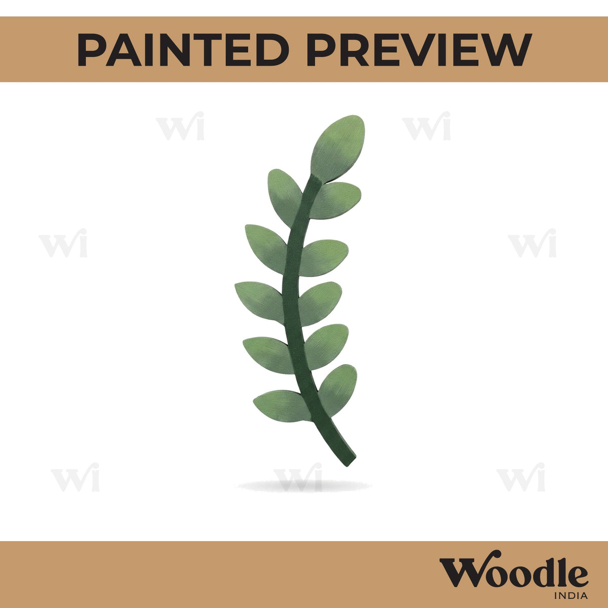 Leaf Cutout MDF Design 4