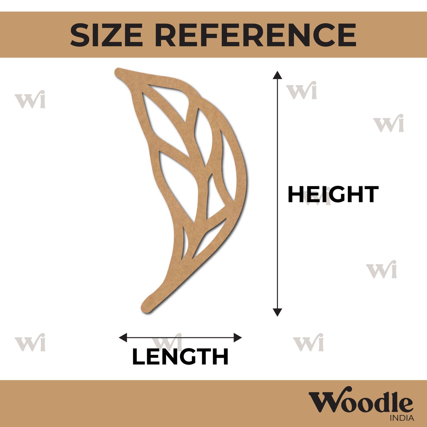 Leaf Cutout MDF Design 41
