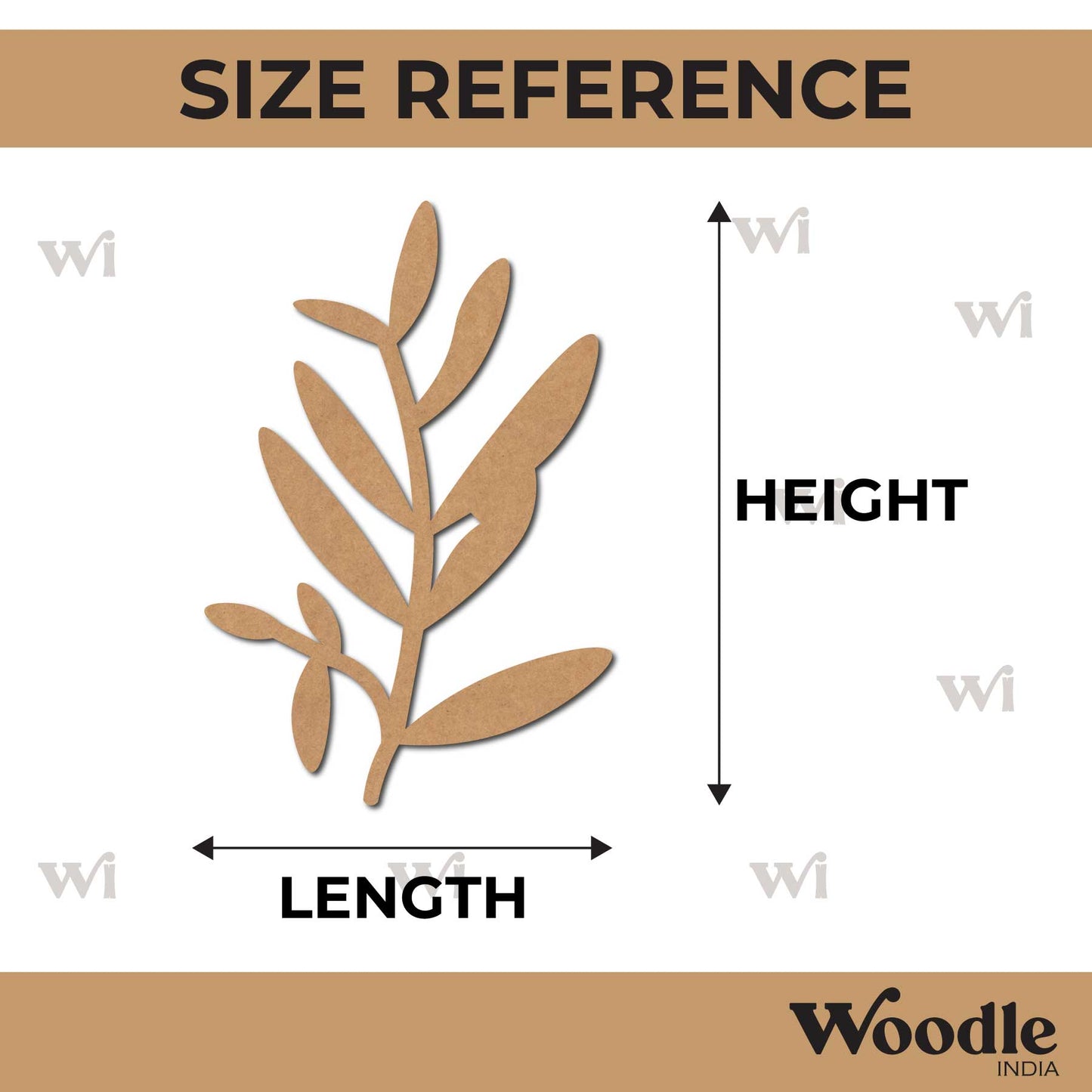 Leaf Cutout MDF Design 42