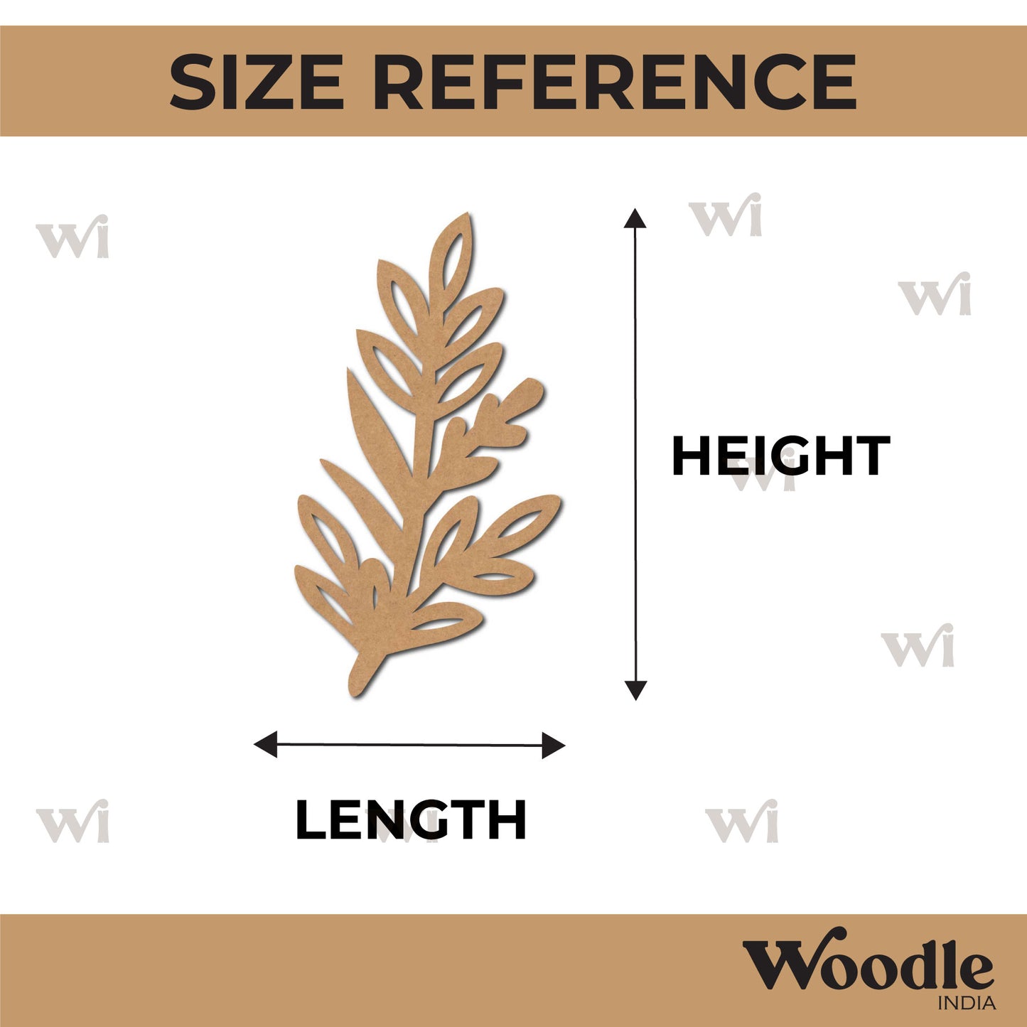 Leaf Cutout MDF Design 47