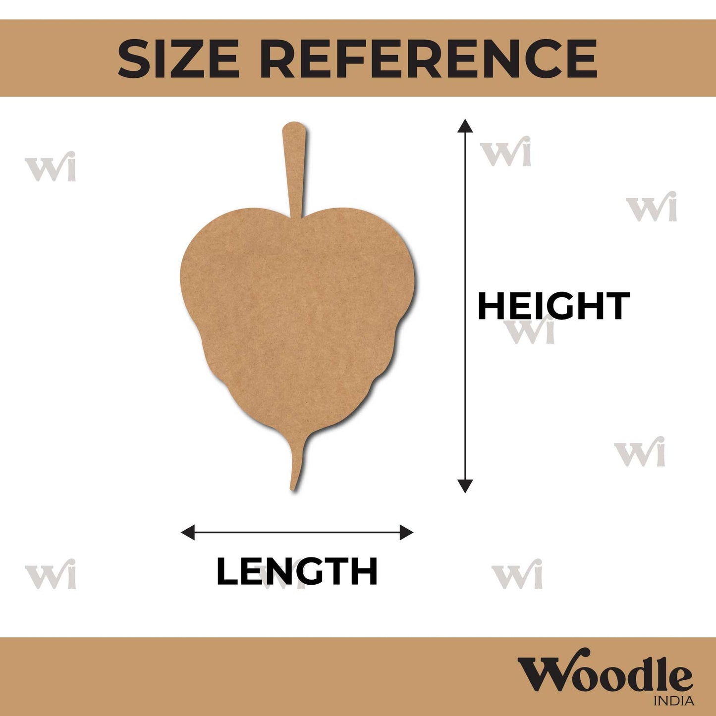 Leaf Cutout MDF Design 49