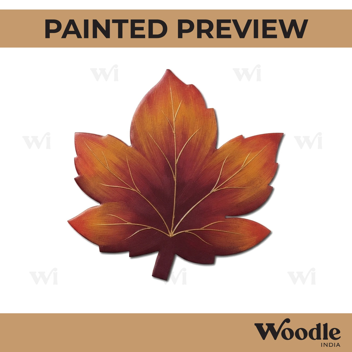 Leaf Cutout MDF Design 8