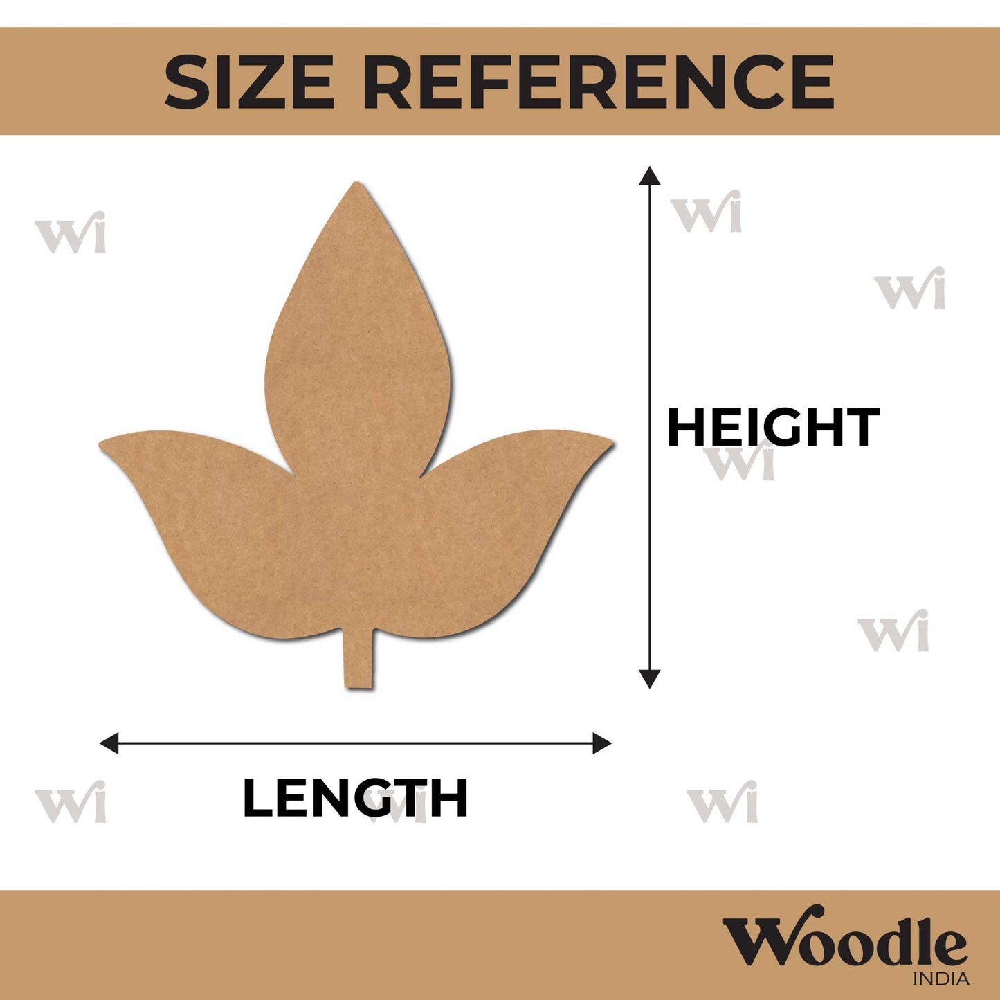 Leaf Cutout MDF Design 9
