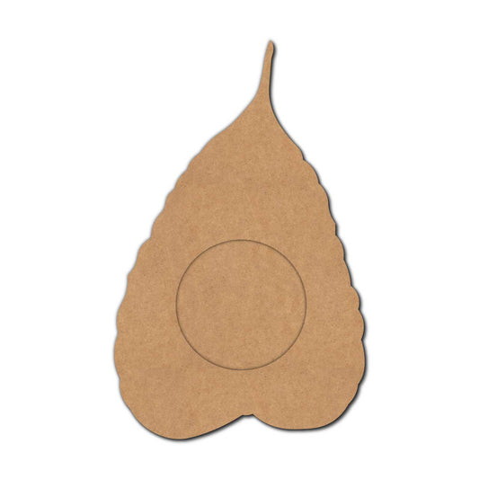Leaf Diya Tealight Holder MDF Design 1