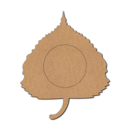 Leaf Diya Tealight Holder MDF Design 3