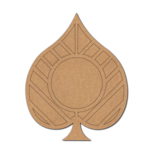 Leaf Diya Tealight Holder MDF Design 5