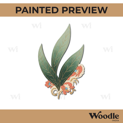 Leaf Pre Marked Base MDF Design 1