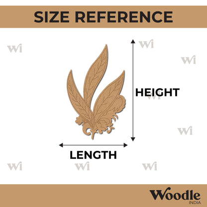 Leaf Pre Marked Base MDF Design 1