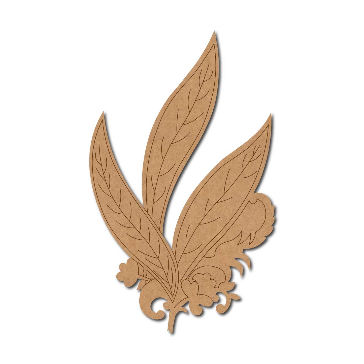 Leaf Pre Marked Base MDF Design 1