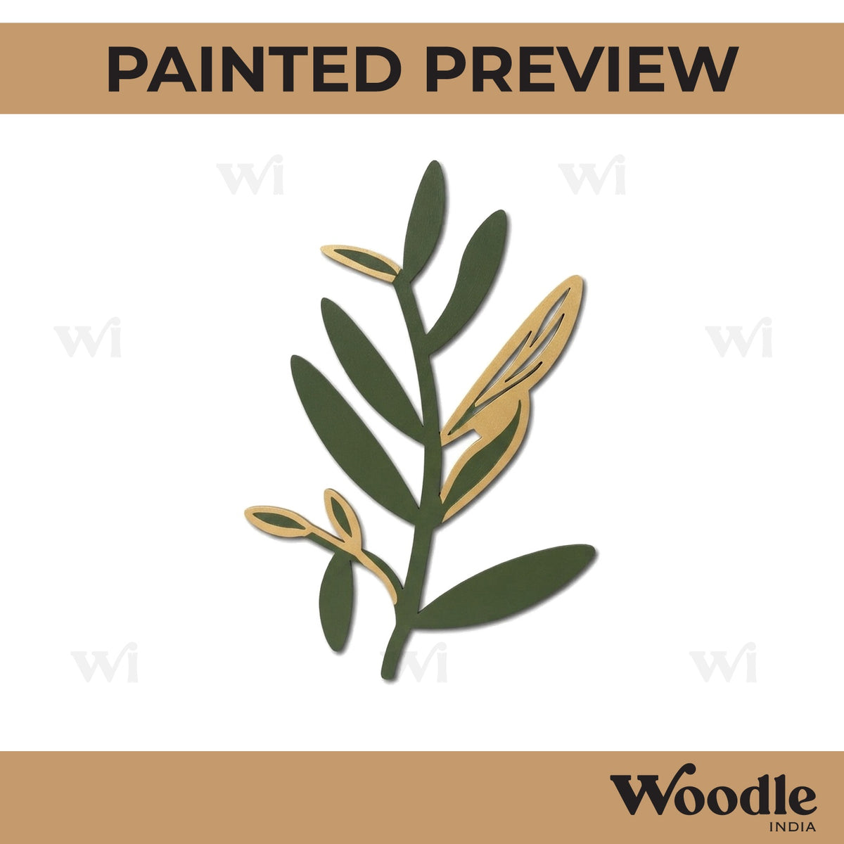 Leaf Cutout MDF Design 42