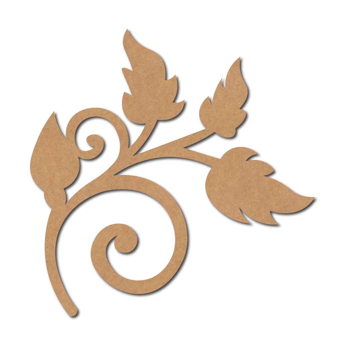 Leaves Cutout MDF Design 1