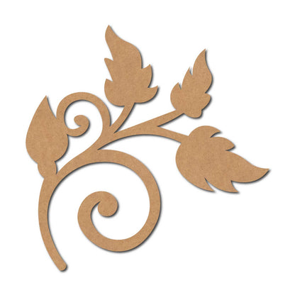Leaves Cutout MDF Design 1