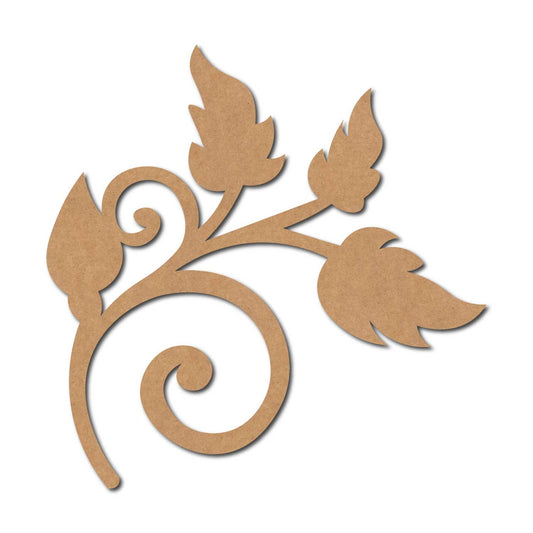 Leaves Cutout MDF Design 1