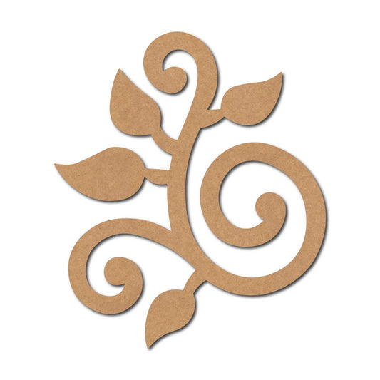 Leaves Cutout MDF Design 12