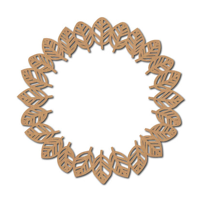 Leaves Cutout MDF Design 13