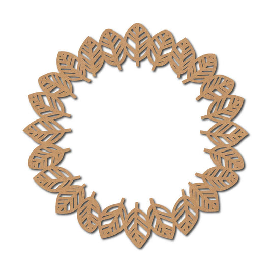 Leaves Cutout MDF Design 13