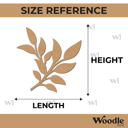 Leaves Cutout MDF Design 3