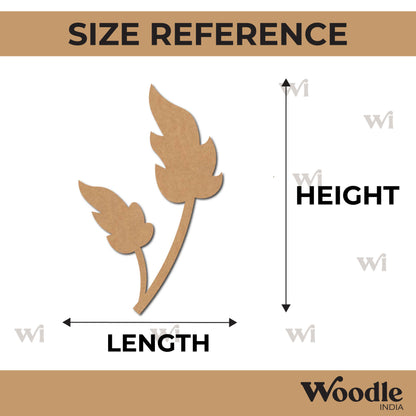 Leaves Cutout MDF Design 5