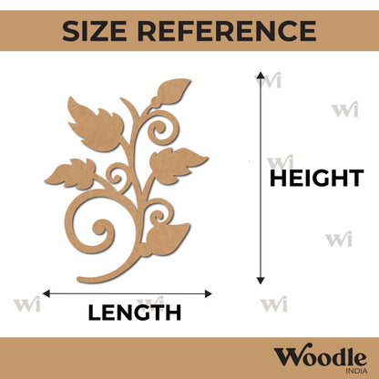 Leaves Cutout MDF Design 8