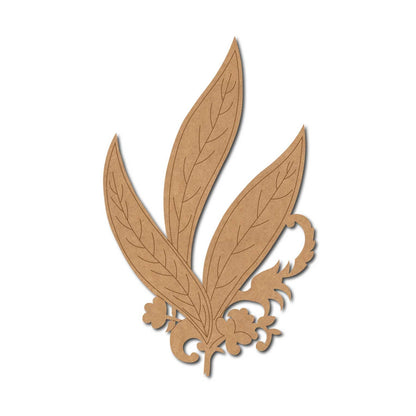 Leaves Pre Marked Base MDF Design 1
