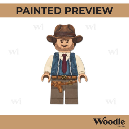 Lego Man Pre Marked MDF Design 1